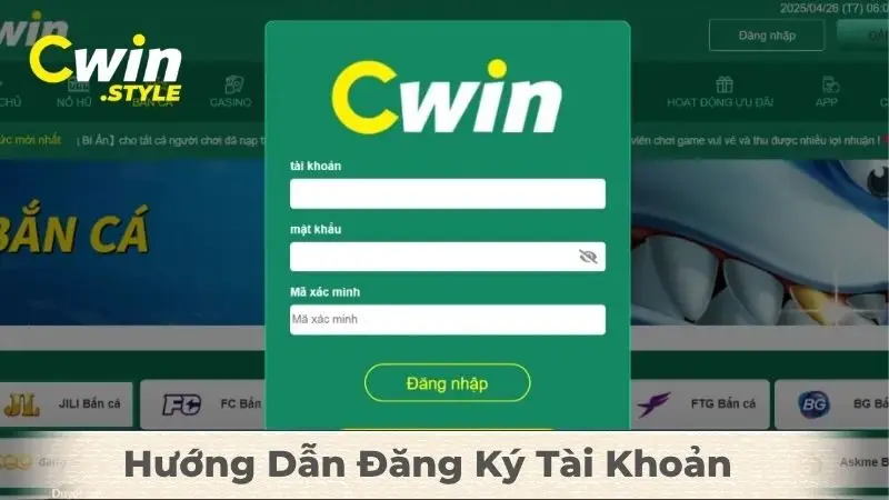 Hướng Dẫn Đăng Ký Tài Khoản